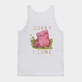 Cute pink pig Tank Top